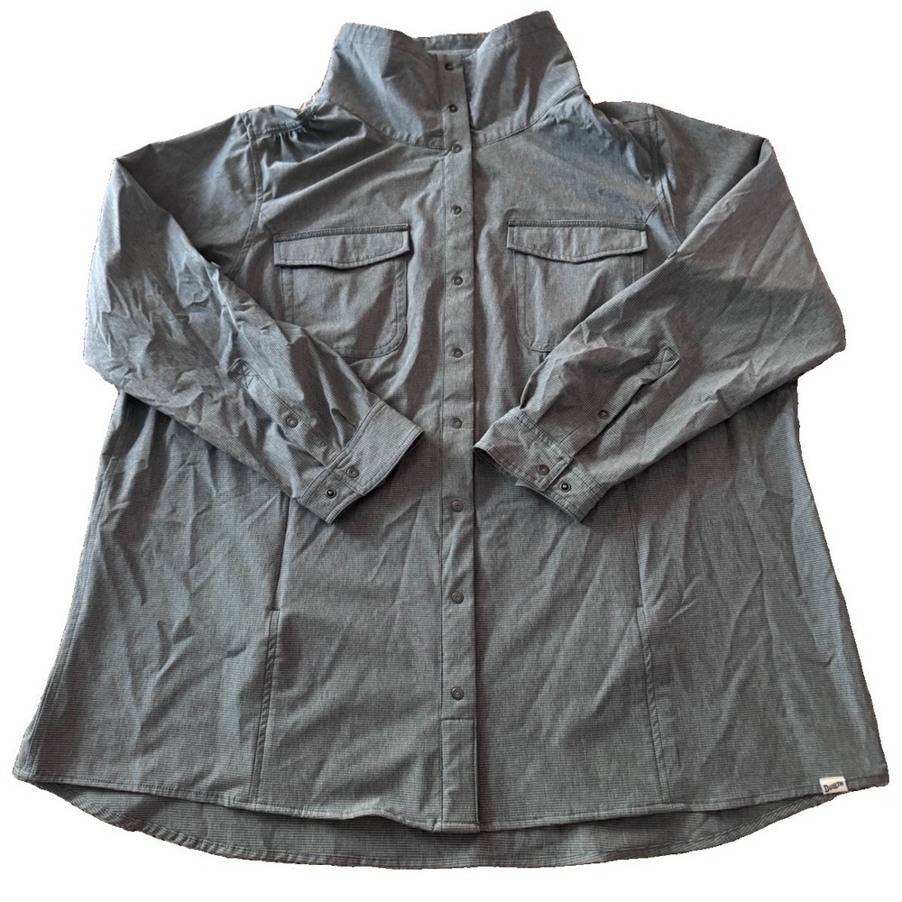 Duluth Trading Co Womens Sol Survivor Sun Protectin Shirt 2XL Workwear Gorpcore